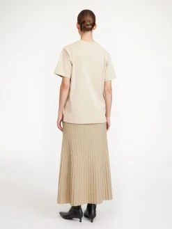 By Malene Birger Skirts | Knitwear^Hevina Maxi Skirt Twill Beige