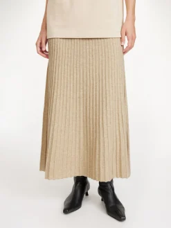 By Malene Birger Skirts | Knitwear^Hevina Maxi Skirt Twill Beige