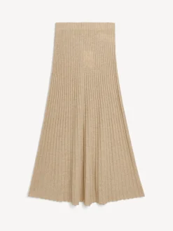 By Malene Birger Skirts | Knitwear^Hevina Maxi Skirt Twill Beige