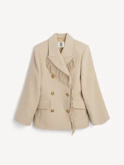 By Malene Birger Blazers^Iggie Fringed Blazer Mojave Desert