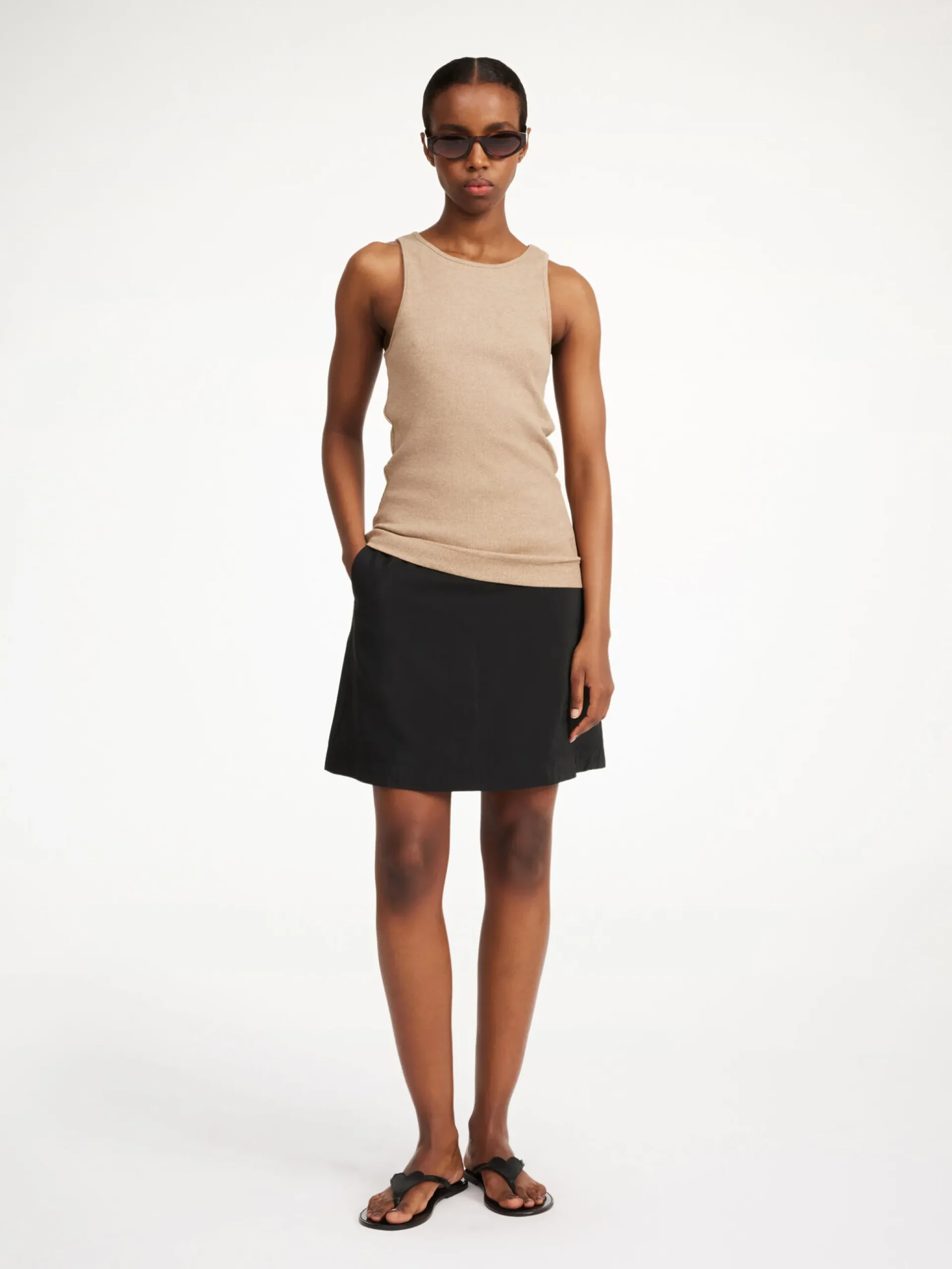 By Malene Birger Skirts^Isabele Mini Skirt Black
