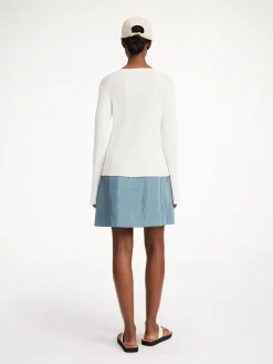 By Malene Birger Skirts^Isabele Mini Skirt Cool Water