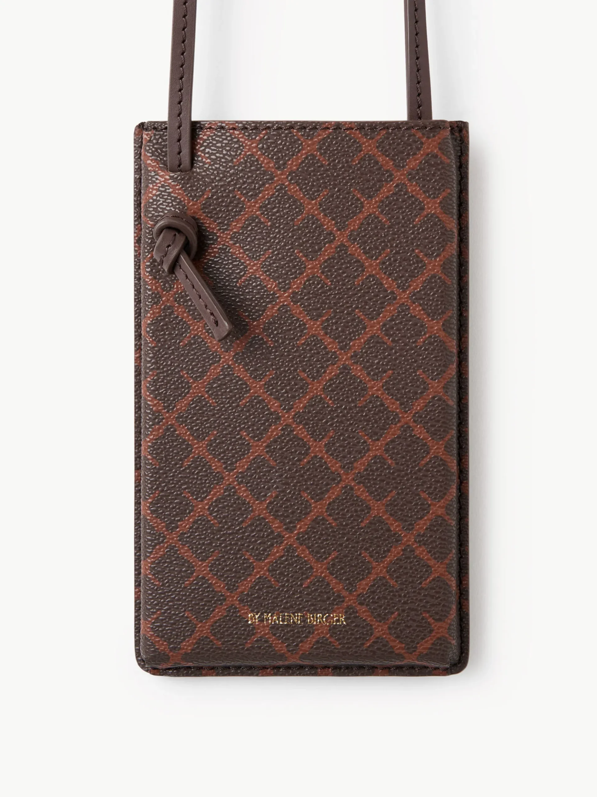 By Malene Birger Other Accessories^Ivy Phone Pouch Dark Brown