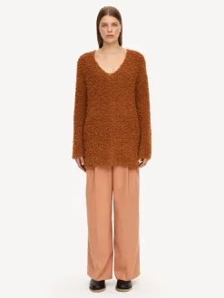 By Malene Birger Knitwear^Karlee Sweater Sunburn
