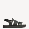 By Malene Birger Shoes^Kleva Leather Sandals Black