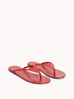 By Malene Birger Shoes^Ladina Leather Sandals Jester Red