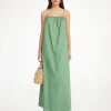 By Malene Birger Dresses^Lanney Organic Cotton Maxi Dress Comfrey