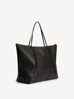 By Malene Birger Bags^Leesa Tote Bag Dark Chokolate
