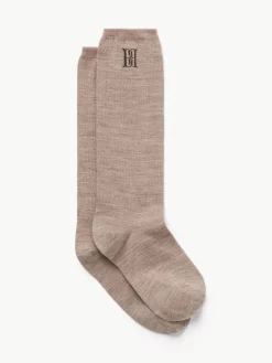 By Malene Birger Other Accessories^Leiann Socks Warm brown