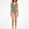 By Malene Birger Swimwear^Lemooria Swimsuit Black monogram