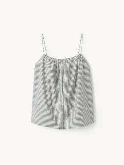 By Malene Birger Shirts & Blouses^Leonnes Organic Cotton Top Navy stripe