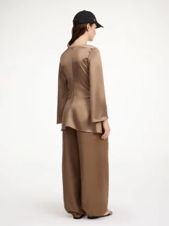 By Malene Birger Shirts & Blouses^Leviola Blouse Shitake