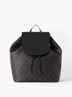 By Malene Birger Bags^Loenlo Backpack Dark Chokolate