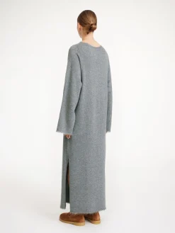 By Malene Birger Knitwear | Dresses^Lovella Maxi Dress Grey Melange