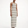 By Malene Birger Dresses^Lovelo Maxi Dress Black stripe