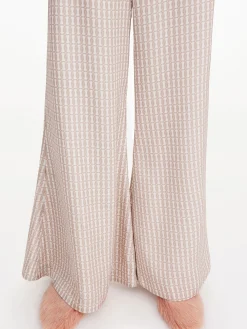 By Malene Birger Trousers^Lucee Flared Trousers Off white monogram