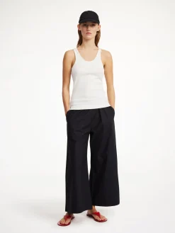 By Malene Birger Trousers^Luisa High-waisted Trousers Black
