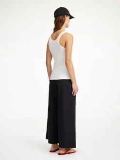By Malene Birger Trousers^Luisa High-waisted Trousers Black