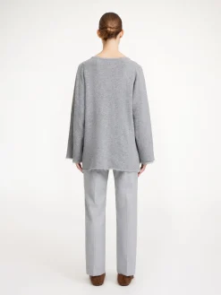 By Malene Birger Knitwear^Luise Sweater Grey Melange