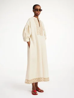 By Malene Birger Dresses^Lydea Linen Maxi Dress Oyster Gray