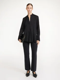 By Malene Birger Shirts & Blouses^Mabillon Silk Shirt Black
