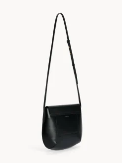 By Malene Birger Bags^Maellon Leather Shoulder Bag Black