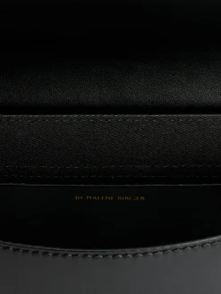 By Malene Birger Bags^Maellon Leather Shoulder Bag Black