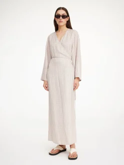 By Malene Birger Dresses^Manissa Maxi Dress Off white monogram