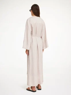 By Malene Birger Dresses^Manissa Maxi Dress Off white monogram