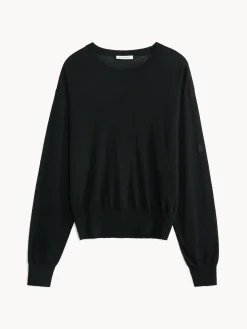 By Malene Birger Knitwear^Mantea Wool-blend Sweater Black