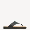 By Malene Birger Shoes^Marisol Leather Sandals Black