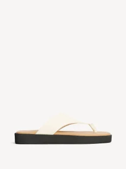 By Malene Birger Shoes^Marisol Leather Sandals Vanilla Cream