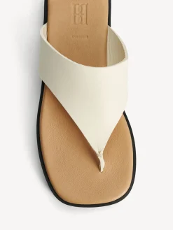 By Malene Birger Shoes^Marisol Leather Sandals Vanilla Cream