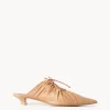 By Malene Birger Shoes^Masey Leather Mules Sand Beige