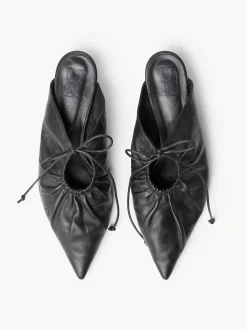 By Malene Birger Shoes^Masey Leather Mules Black