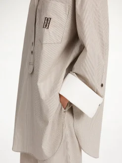 By Malene Birger Shirts & Blouses^Maye Organic Cotton Shirt Warm brown
