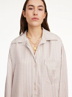 By Malene Birger Shirts & Blouses^Maye Shirt Off white monogram