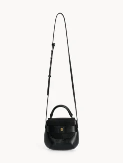 By Malene Birger Bags^Meela Leather Shoulder Bag Black