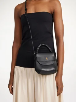 By Malene Birger Bags^Meela Leather Shoulder Bag Black
