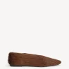 By Malene Birger Shoes^Merina Leather Flats Warm brown