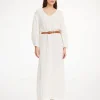 By Malene Birger Dresses^Miolla Organic Linen Dress Pure White