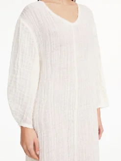 By Malene Birger Dresses^Miolla Organic Linen Dress Pure White