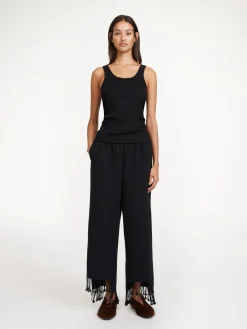 By Malene Birger Trousers^Mirabellas High-waist Trousers Black