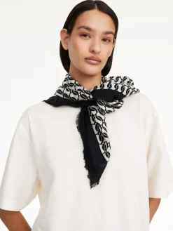 By Malene Birger Scarves^Monlas Wool Scarf Black