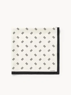 By Malene Birger Scarves^Monnas Silk Scarf Soft White