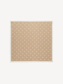 By Malene Birger Scarves^Monnas Silk Scarf Dark Sand