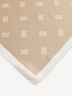 By Malene Birger Scarves^Monnas Silk Scarf Dark Sand