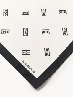 By Malene Birger Scarves^Monnas Silk Scarf Soft White