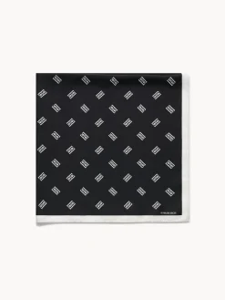 By Malene Birger Scarves^Monnis Silk Scarf Black