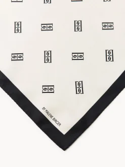 By Malene Birger Scarves^Monnis Silk Scarf Soft White